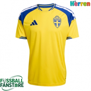 Schweden Replik Heimtrikot WM 2026 Kurzarm